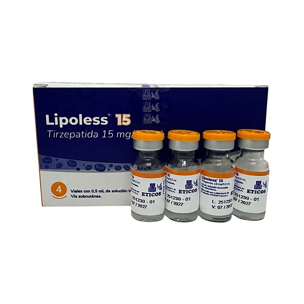 Lipoless 15mg 4x — Tirzepatida